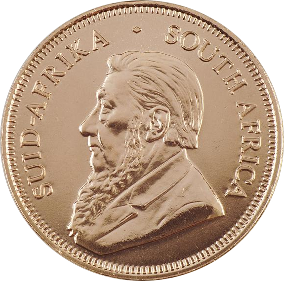 Monedă de aur Krugerrand de 1 uncie