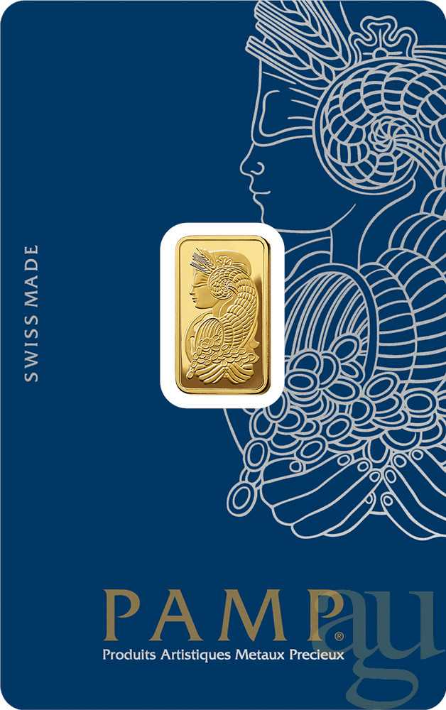 Lingou de aur 2,5 grame PAMP