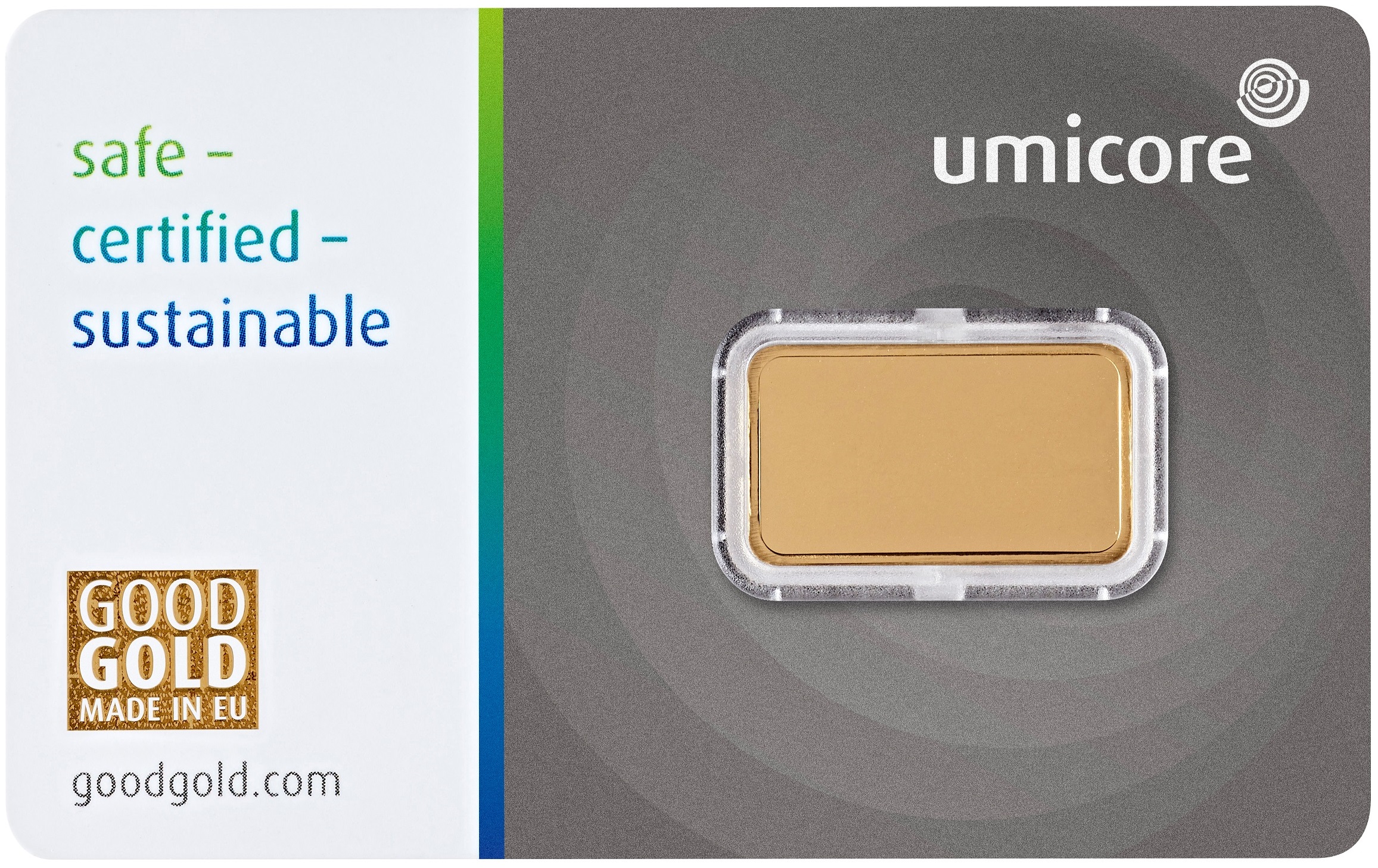 Lingou de aur 5 grame Umicore - imagine 2
